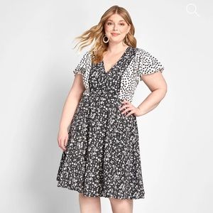 Black and White Dress